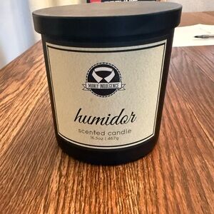 Manly Indulgence Black Scented Candle